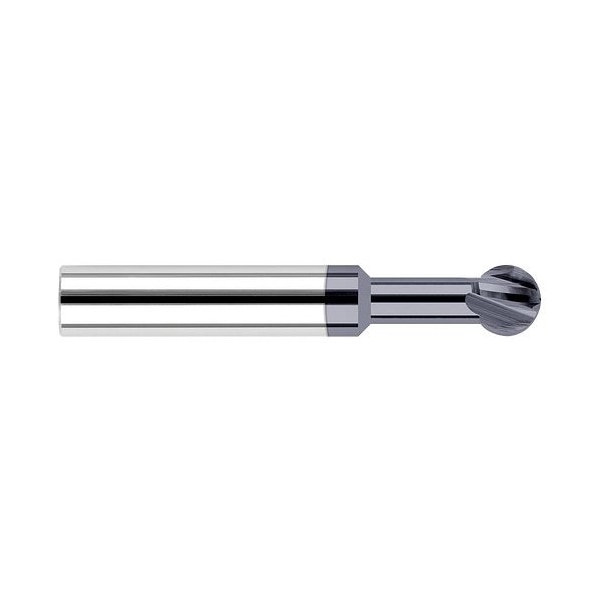 3/4 Cutter dia. x 1 in.Neck Length x 270Deg Carbide Undercutting End Mill, 4 Flutes, AlTiN Coated